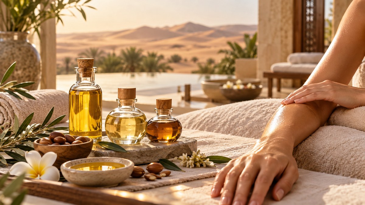 Beat the Desert Dryness: Which Massage Oil is Best for Your Skin in the UAE Climate?