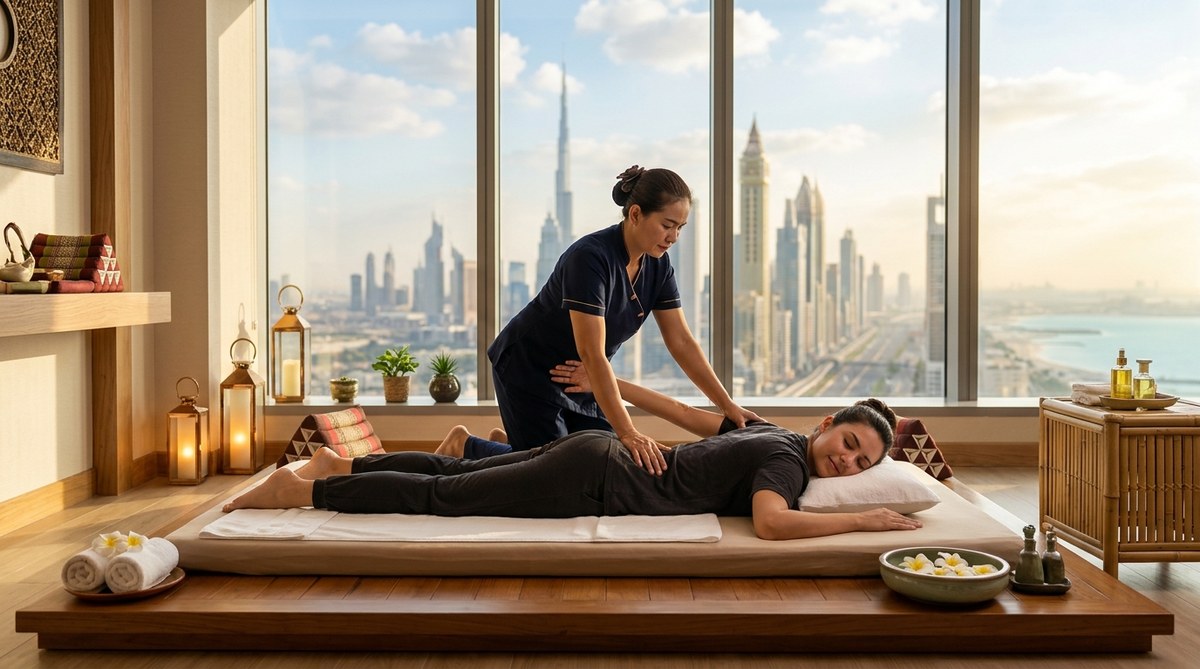Why a Thai Massage Is the Ultimate Post-Flight Recovery for UAE Travelers